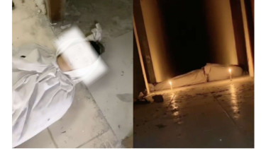 TikToker BLOODY MARY lakukan uji nyali jadi pocong di hotel terbengkalai