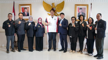 Menpora terima audiensi presiden FIG