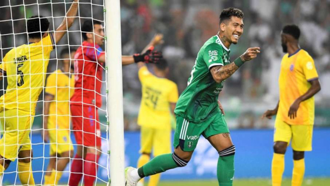 Roberto Firmino cetak gol untuk Al Ahli
