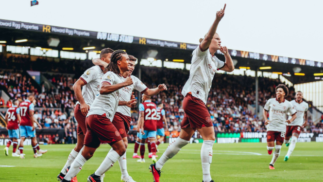 Erling Haalad: Duel Burnley vs Manchester CIty