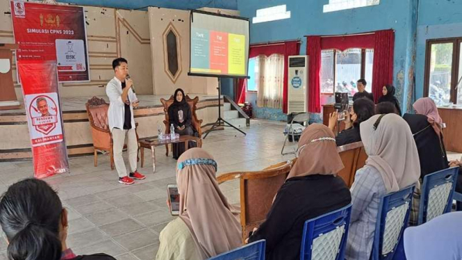 Simulasi seleksi CPNS di Palangkaraya