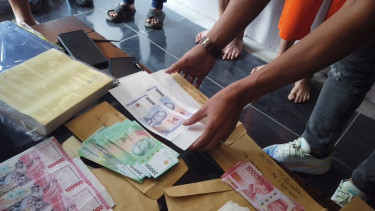 Polisi ungkap uang palsu di Garut