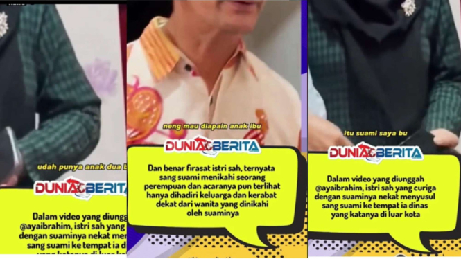 Viral Istri Grebek Suaminya yang Sedang Kawin