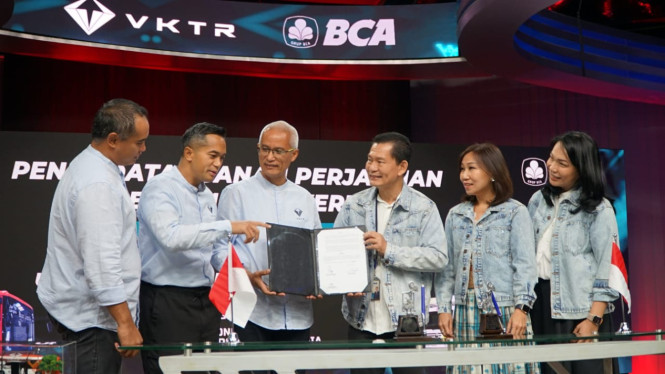 Kerja sama VKTR dan BCA.