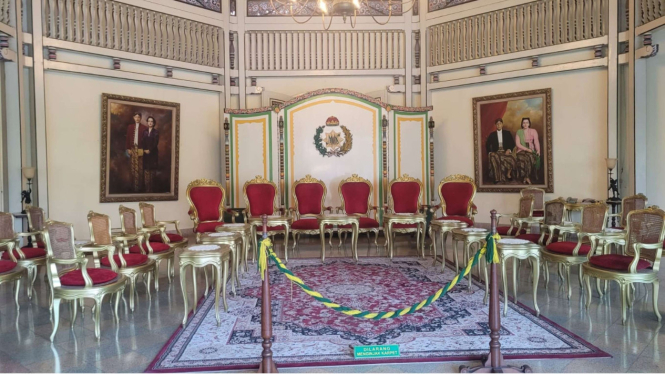 Tempat Menerima Tamu Istimewa di Puro Mangkunegaran