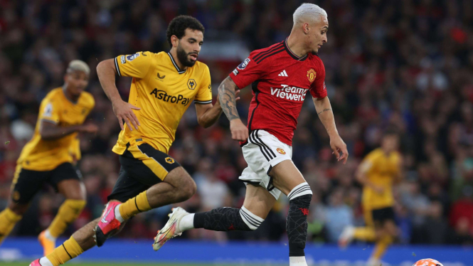Antony, Duel Manchester United vs Wolverhampton