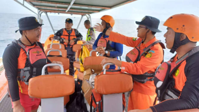 Tim SAR di Perairan Aceh Singkil 