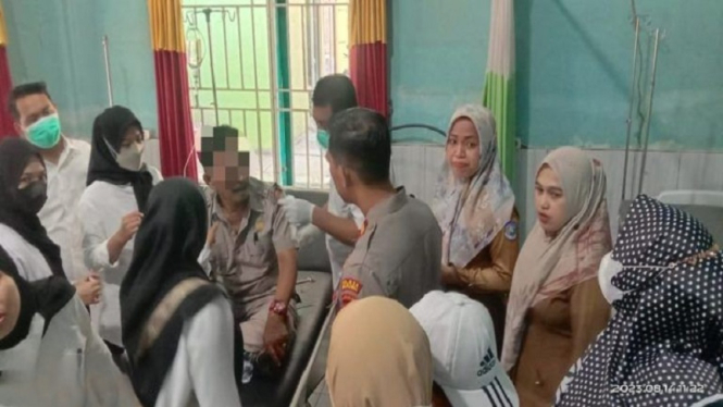 Kades di Bulukumba dirawat di Puskesmas usai dianiaya ODGJ.