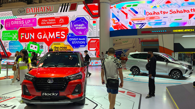 VIVA Otomotif: Booth Daihatsu di GIIAS 2023