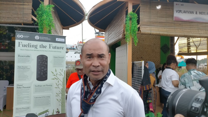 Caleg Nasdem dan Mantan Gubernur Nusa Tenggara Timur (NTT), Viktor Laiskodat