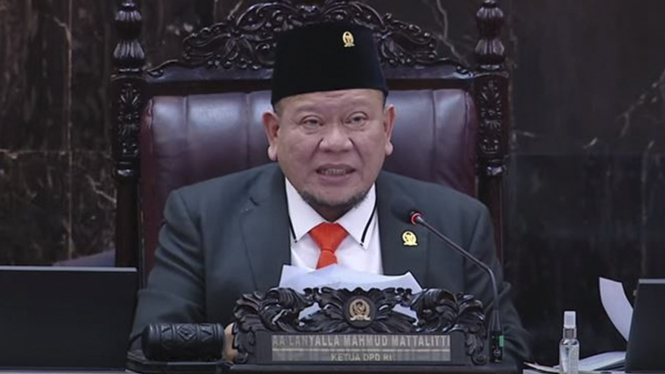 Pidato Ketua Dewan Perwakilan Daerah ( DPD) RI La Nyalla Mattalitti