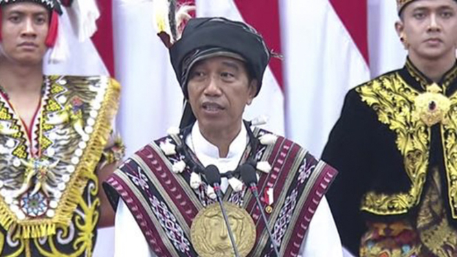 Pidato Presiden Jokowi di Sidang Tahunan MPR RI 2023