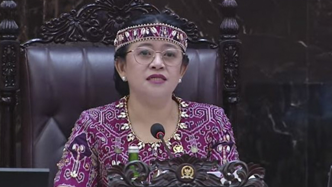 Puan Maharani Ketua DPR RI, Rapat Paripurna Pembukaan Masa SIdang 2023-2024