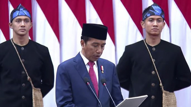 Pidato Presiden Jokowi Sampaikan RUU APBN 2024