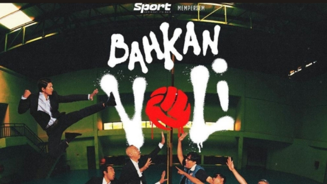 Vindes gelar laga eksebisi selebriti Bahkan Voli