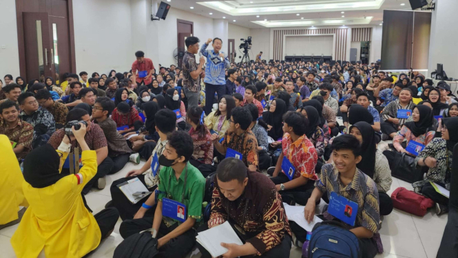 Petrus Tjandra di Kampus UI