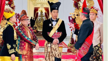 Pakaian Adat Presiden Jokowi di HUT RI ke-78