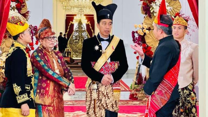 Pakaian Adat Presiden Jokowi di HUT RI ke-78