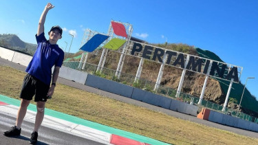 Pembalap Asia Road Racing Championship (ARRC) asal Jepang, Haruki Noguchi 