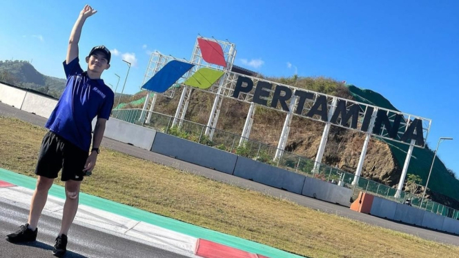 Pembalap Asia Road Racing Championship (ARRC) asal Jepang, Haruki Noguchi 