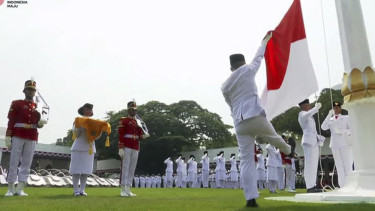 Peringatan HUT Republik Indonesia atau HUT RI ke-78 di Istana Negara