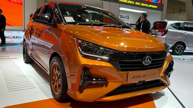 VIVA Otomotif: Daihatsu Ayla Sport di GIIAS 2023