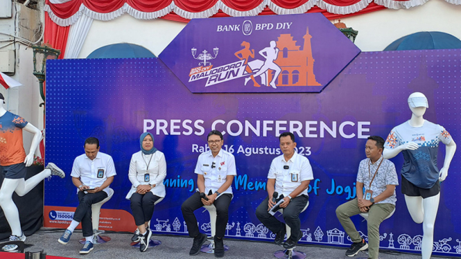 Konferensi Pers Malioboro Run 2023