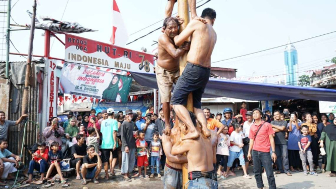 Perlombaan HUT RI ke-78 Digelar Relawan Sintawati