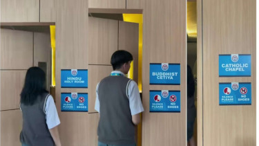 Sekolah di Palembang Ini Sediakan Temapt Ibadah Semua Agama