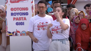 Raffai Ahmad dan Nagita Slavina