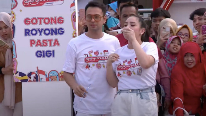 Raffai Ahmad dan Nagita Slavina