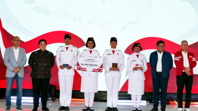 Bank Mandiri Group mengapresiasi Paskibraka Tingkat Pusat