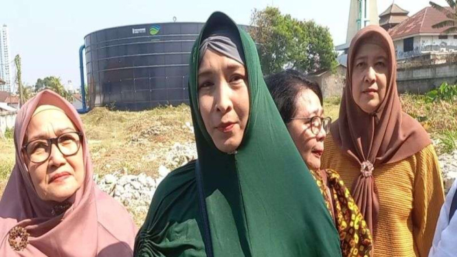 Warga menolak water tank 10 juta liter di Depok.