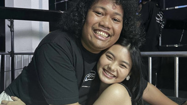 Marshel Widianto dan Cesen.
