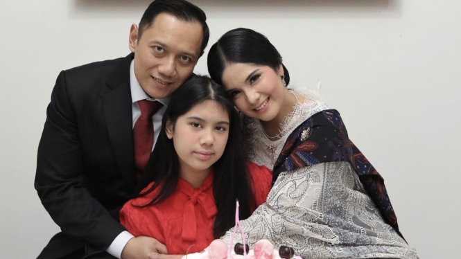 AHY, Annisa Pohan dan sang putri, Aira.