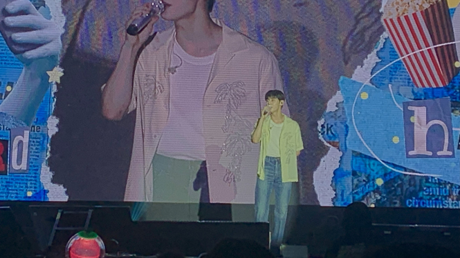 Hwang Min Hyun mini concert.