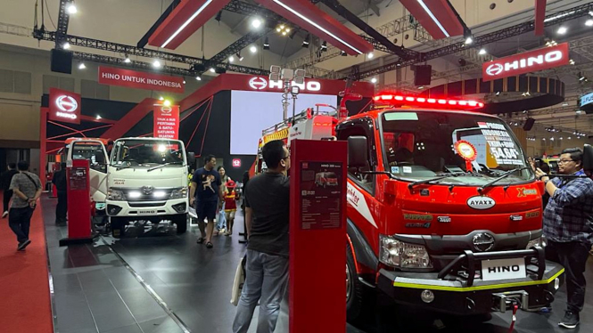 VIVA Otomotif: Booth Hino di GIIAS 2023