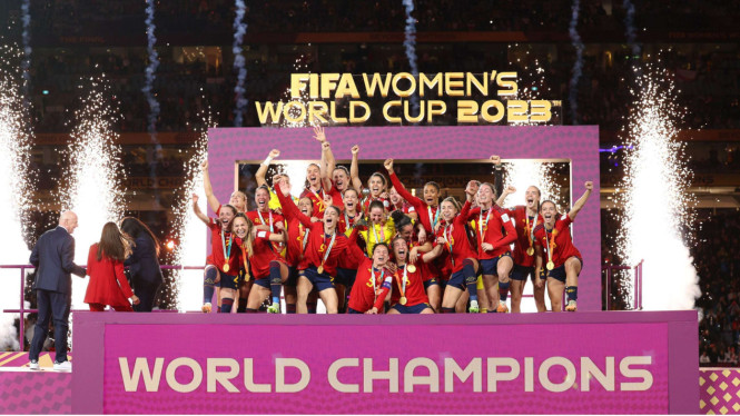 Spanyol Juara Piala Dunia Wanita 2023