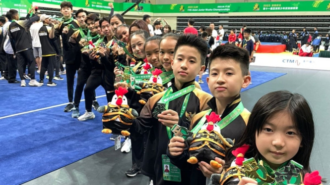 Timnas Wushu Junior Indonesia