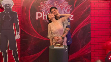 Azizah Salsha dan mantan kekasihnya, Philo Paz Armand