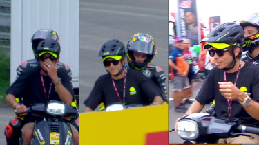 Viral Valentino Rosi Jadi Kang Ojek Saat Terselenggaranya MotGP Austria