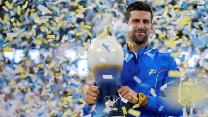 Novak Djokovic juara Cincinnati Open 2023