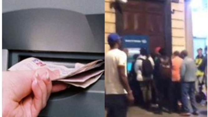 Viral ATM Ramai Diserbu Warga Gegara Error