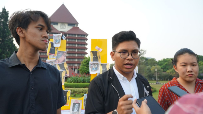 Ketua BEM UI, Melki Sedek Huang.
