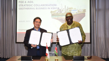 Pertamina jajaki kerjasama dengan Africa Geothermal International No. 1 Limited 