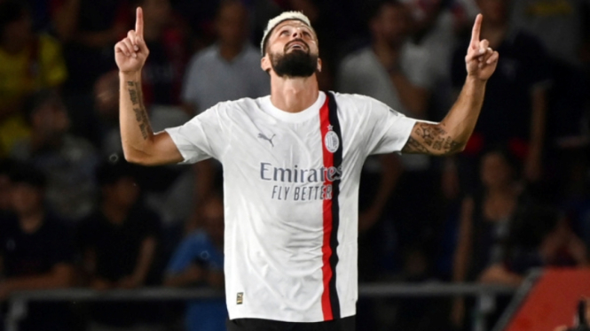 Penyerang AC Milan, Olivier Giroud