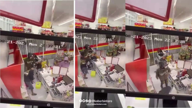 3 Perampok Bersenjata Seret Kasir Minmarket di Tangerang