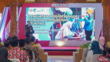 Mas Ditho dalam acara Penguatan Program Bangga Kencana dan Penurunan Stunting