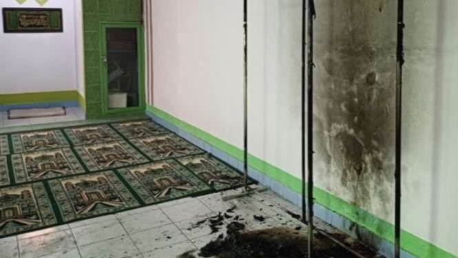 Musala di Tebet Jakarta Selatan Dibakar Pelaku Maling Kotak Amal