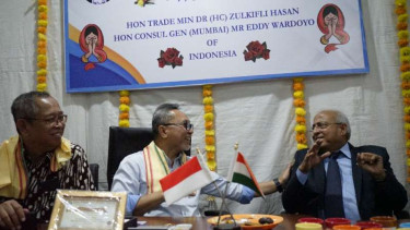 Mendag Zulkifli Hasan di India.